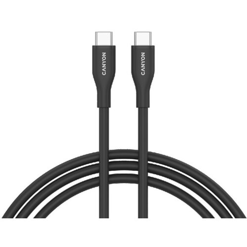 Canyon cable CC60SC10 C-C 60W 1m Silicon Black ( CNS-CC60SC10B ) Cene