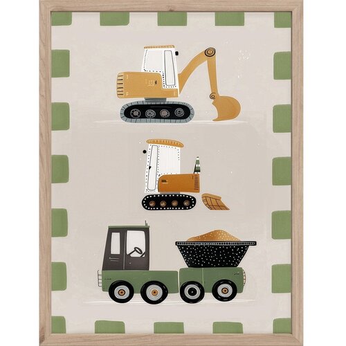 Styler Dječja slika 30x40 cm Baby The Builder – Cene