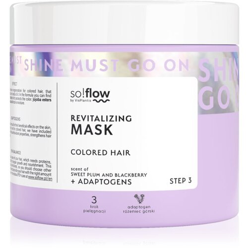 SoFlow Coloured Hair Revitalizing Mask maska za intenzivnu revitalizaciju za obojenu kosu 400 ml Cijene