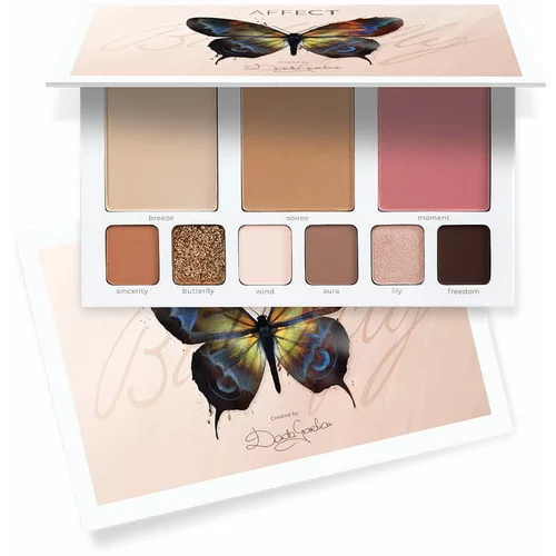začasna blagovna znamka Butterfly Makeup Palette multifunkcionalna paleta za lice 30,2 g