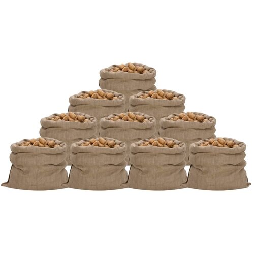  Jutene vreće 10 kom 100 x 110 cm 100% juta 340 g/m&amp;sup2; Slike