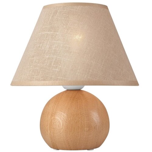  Stona lampa JUTA 1xE27/60W/230V hrast/bež Slike
