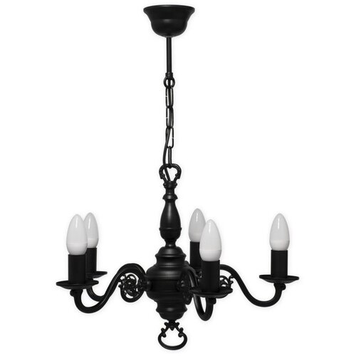 Brilagi Luster na lancu IMPERO 5xE14/60W/230V crna Slike