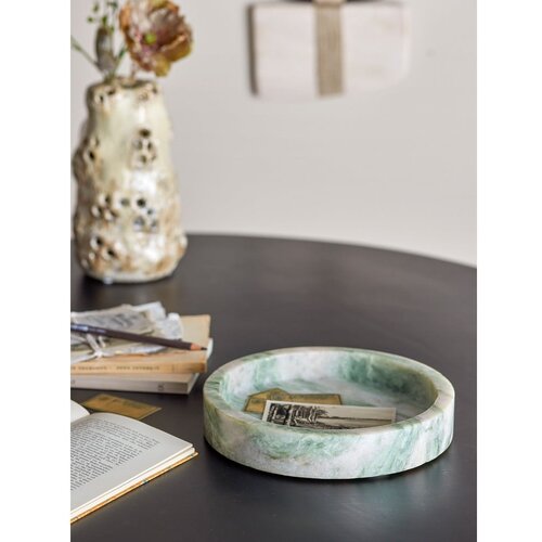 Bloomingville Marmorni dekorativni pladenj &amp;oslash; 20 cm Ivette &amp;ndash; Slike