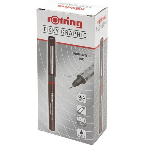 Rotring Grafično pisalo Tikky, 0.40 mm Slike