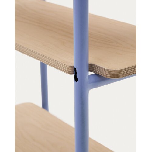 Kave Home Svijetlo plava/u prirodnoj boji viseća dječja biblioteka u dekoru jasena 60x70x28 cm Tinn &amp;ndash; Slike