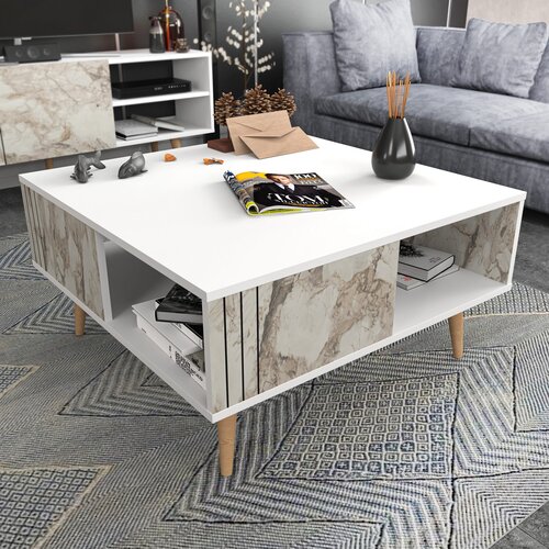 Woody Fashion ronas - white white coffee table Cene
