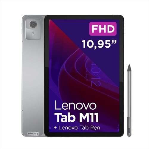 Lenovo Tab M11 Mediatek 128 GB 27.9 cm (11") 4 GB Wi-Fi 5 (802.11ac) Android 13 Grey Cijene