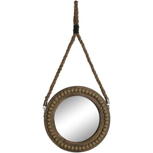  Zidno ogledalo Home ESPRIT Smeđa Kolonijalni Kugle 28 x 4 x 61 cm Cijene