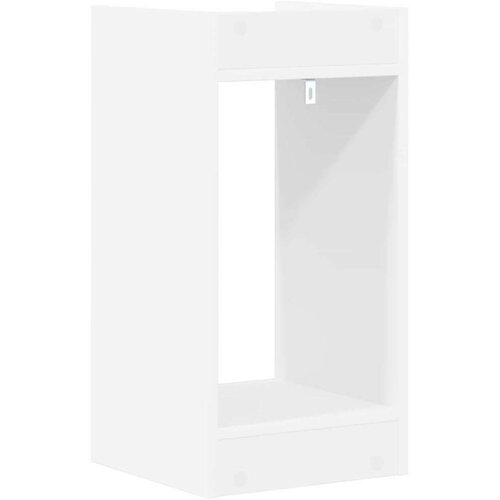  Stalak za biljke Bijeli 30 x 30 x 60 cm Konstrukcijsko drvo Cijene