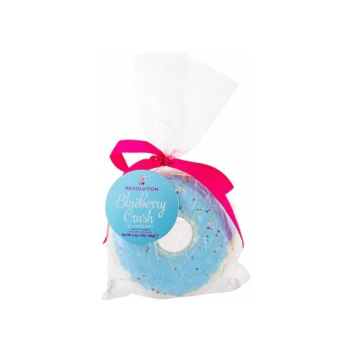 Revolution Donut kopalna bombica 150 g odtenek Blueberry Crush za ženske