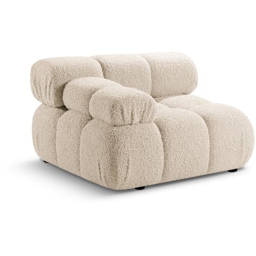 Micadoni Bež modul za sedežno garnituro iz tkanine boucl&amp;eacute; (levi kot) Bellis &amp;ndash; Home Slike