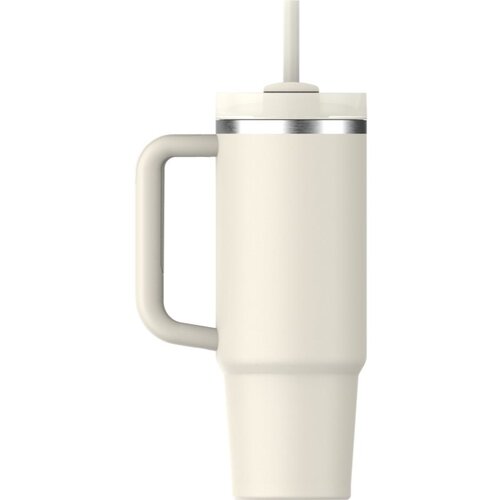Stanley Quencher H2.O FlowState&amp;trade; Tumbler tumbler sa slamkom od nehrđajućeg čelika srednji Cream 890 ml Slike