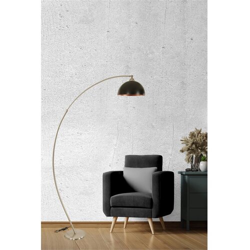 Opviq Mısra Mat Krom Lambader Retro 3 Başlıklı Chrome Floor Lamp Slike