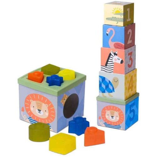 Taf Toys sorter edukativna kocka Slike