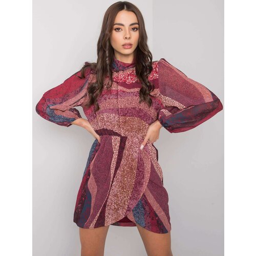 Italy Moda Dress-DHJ-SK-15265.90-burgundy Slike