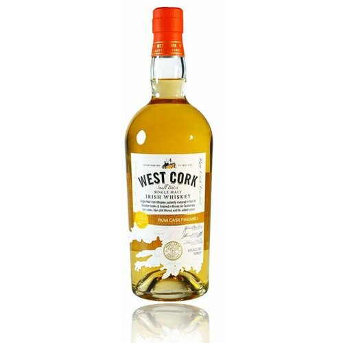 WEST Cork single malt rum barrel irish whiskey 0.7l Slike
