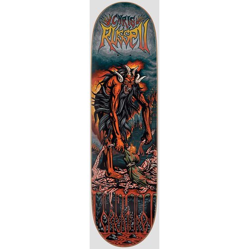 Creature Russell Beastial 8.6" Skateboard deska multicolored Cene