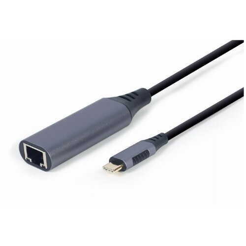 Gembird USB3C lan 01 usb type c gigabit network adapter, space grey Slike
