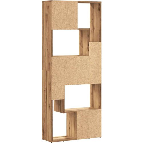 VidaXL Regal za knjige boja hrasta 67 x 24 x 161 cm konstruirano drvo Slike
