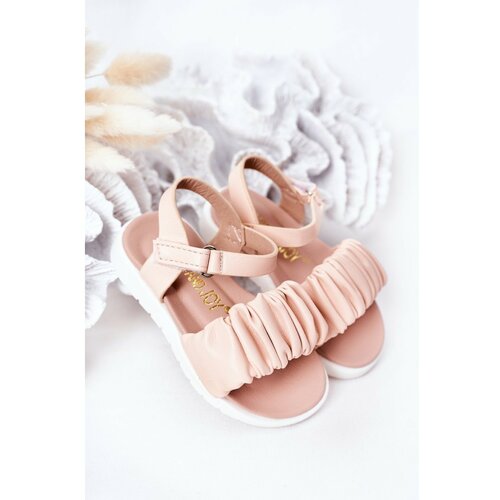 Kesi sandale za devojčice velcro pink aimy Slike