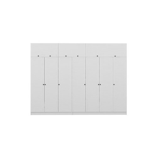 Hanah home Ormar Minar Kale-8406, 315x235x52 cm, Bijela Slike