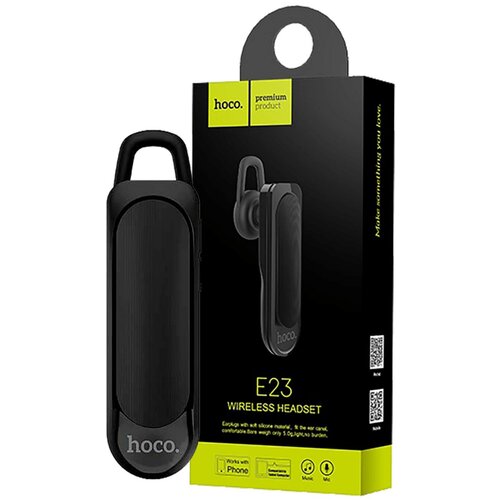 Hoco. Slu&amp;scaron;alica bežična sa mikrofonom, Bluetooth, 85 mAh, 4.5 h - E23 Marvellous sound Black Slike