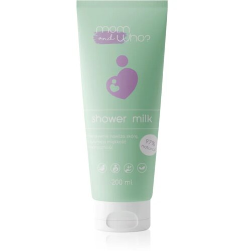 Nacomi Mom &amp;amp; Who losjon za prhanje za nosečnice 200 ml Slike
