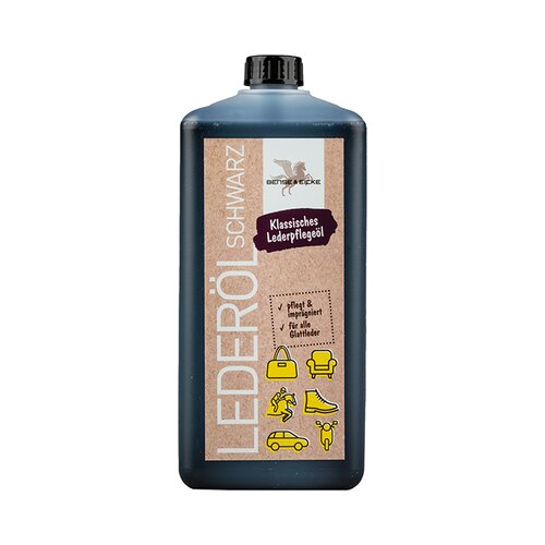 Bense & Eicke Črno olje za usnje - 1.000 ml Cene