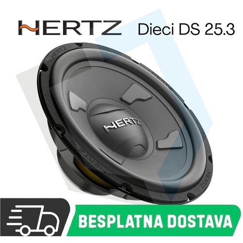 HERTZ dieci ds 25.3 (600W) &amp;ndash; subwoofer 250mm Slike