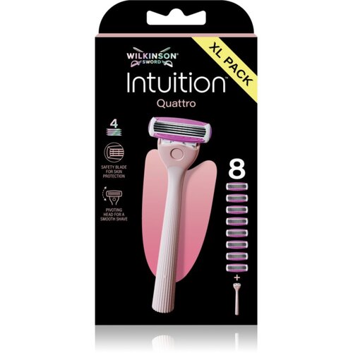 Wilkinson Sword Intuition Quattro brijač + zamjenske britvice 5 kom Cijene