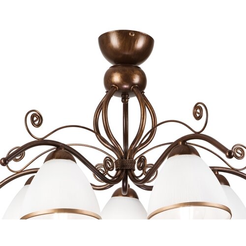  Brilagi - LED plafonski luster ANTICO 5xE27/60W/230V bronza patina Slike