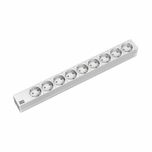 Bachmann pdu basic alu 19''1U 9xšuko, 16A, kabl 2m Cene