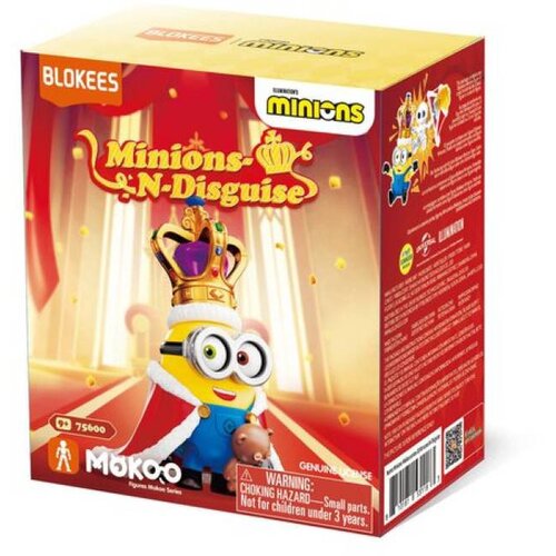Blokees Action Figure Minions - Model Kits - Minions Mokoo Series - Minions-N-Disguise Cene