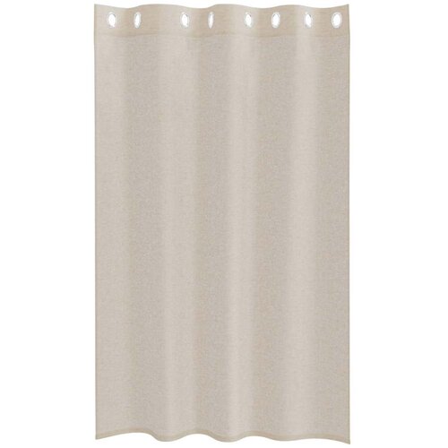Voile zavjesa sa zavjesama 2 pcs Pijesak 175 x 140 cm Poliester Slike