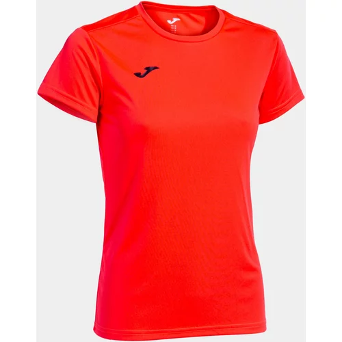 Joma Women's T-shirt Combi Woman Shirt S/S Coral Fluor