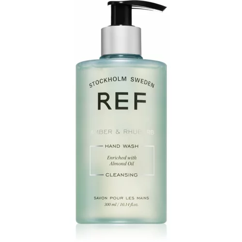 REF Hand Wash luksuzno vlažilno milo za roke Amber & Rhubarb 300 ml
