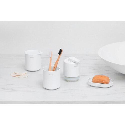 Brabantia dozirnik za milo - mindset - mineral fresh white Slike