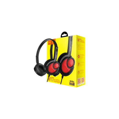 hoco. W17 Delightful Headphones MIC BK