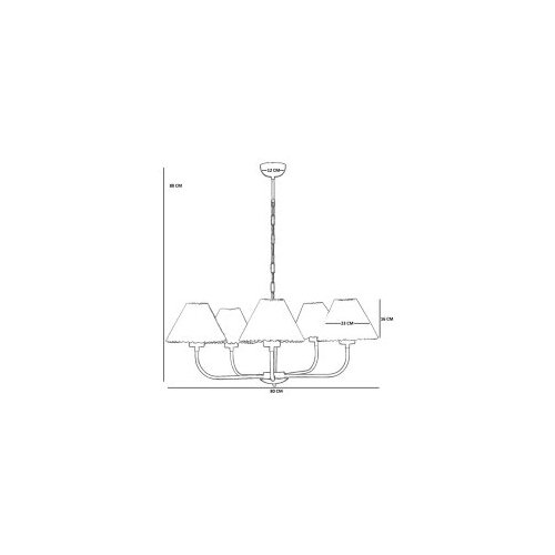 Opviq luster 2586770, krem ​​boje Slike