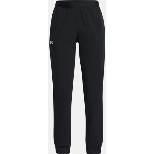 Under Armour Sweatpants G ArmourSport Woven Jogger-BLK - girls