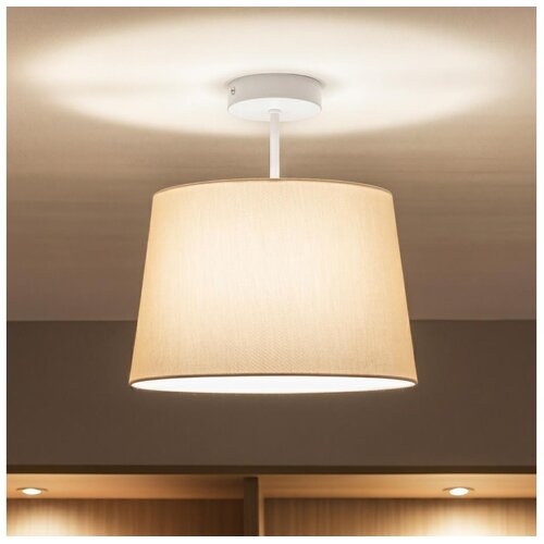 Brilagi LED plafonski luster CERIA 1xE27/60W/230V prečnik 30 cm bela/bež Slike
