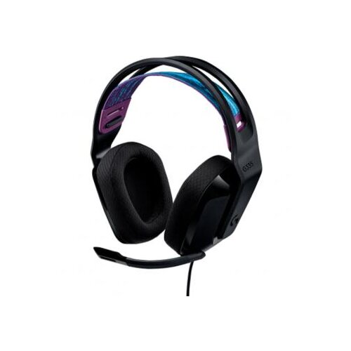 Logitech G335 gaming slu&amp;scaron;alice sa mikrofonom crne Slike