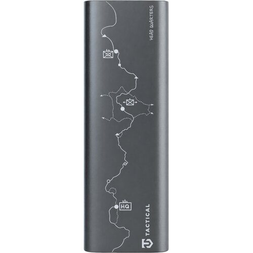 TACTICAL Squad Head Quarters prenosna baterija 27000mAh 65W z zaslonom sive barve Slike