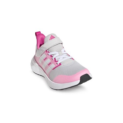 Adidas Čevlji Fortarun 2.0 Cloudfoam Sport Running Elastic Lace Top Strap Shoes HR0290 Siva Slike