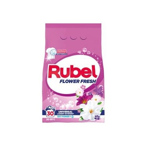Rubel ubel Flower Fresh deterdžent za pranje rublja, 2,25 kg Slike