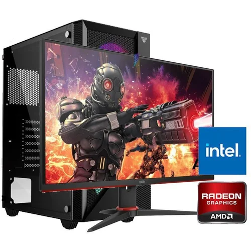 Gaming računar Intel i5-14400F, 16GB, 1TB, RX...