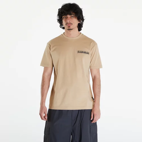 Napapijri Kotcho Short Sleeve T-Shirt Beige