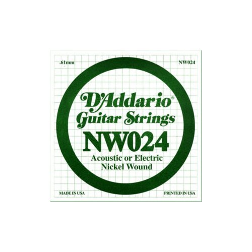  ŽICE ZA EL. GITARU D&rsquo;addario NW024 single (pojedinačna) Cijene