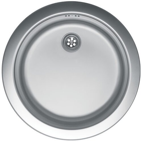Metalac SUDOPER INOX OKRUGLI CENTR. FI60 BEZ SIFONA S PRELJEVOM 480C VENERA Slike